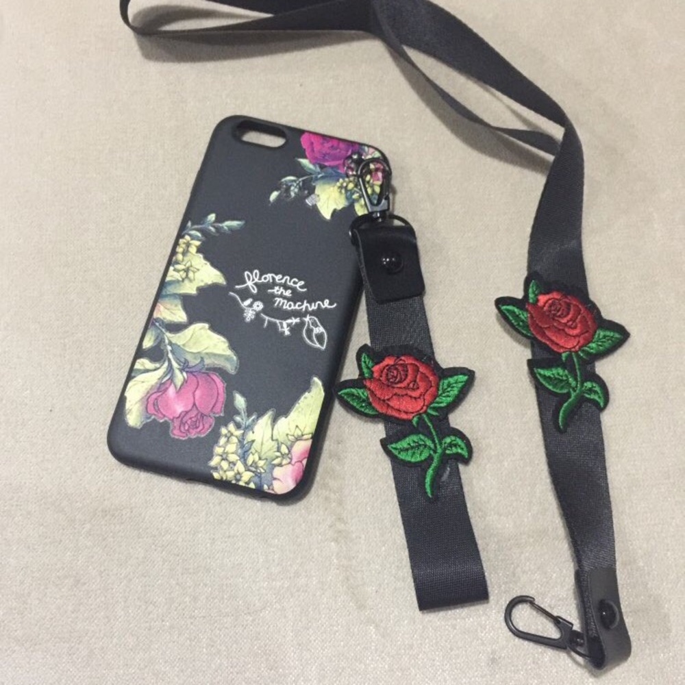 FLORENCE THE MACHINE FLOWER EMBROIDERED CASE📱
